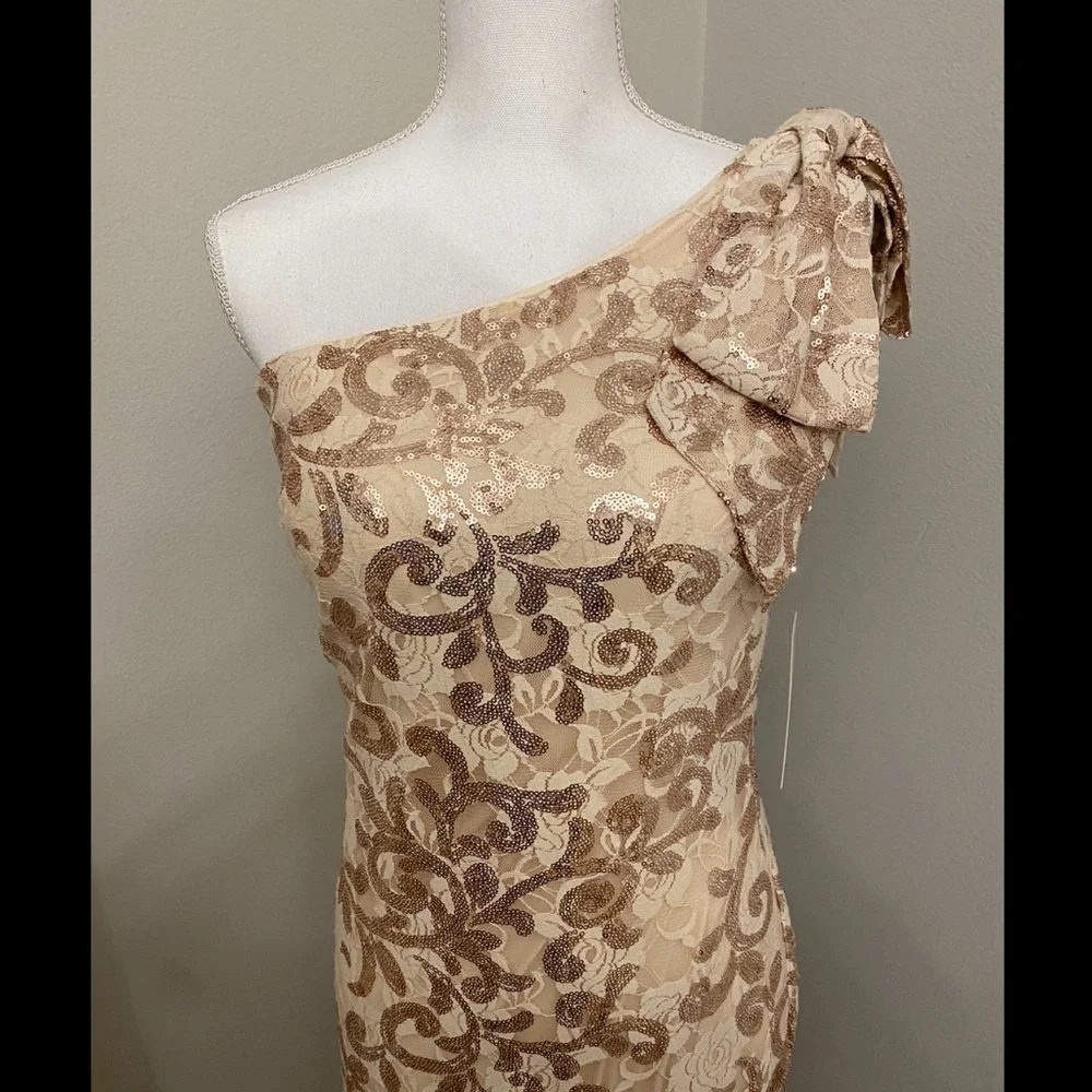 Eliza J Sequin Dress